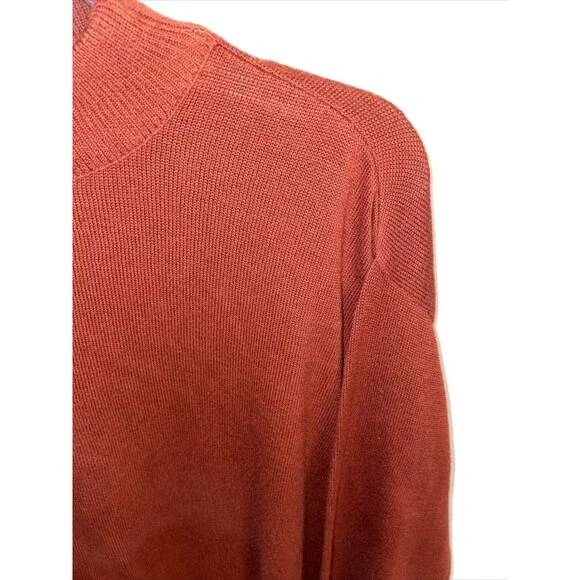 Pendleton Pullover Sweater Men’s Size 2X Rust Red Long Sleeve Crewneck Cotton